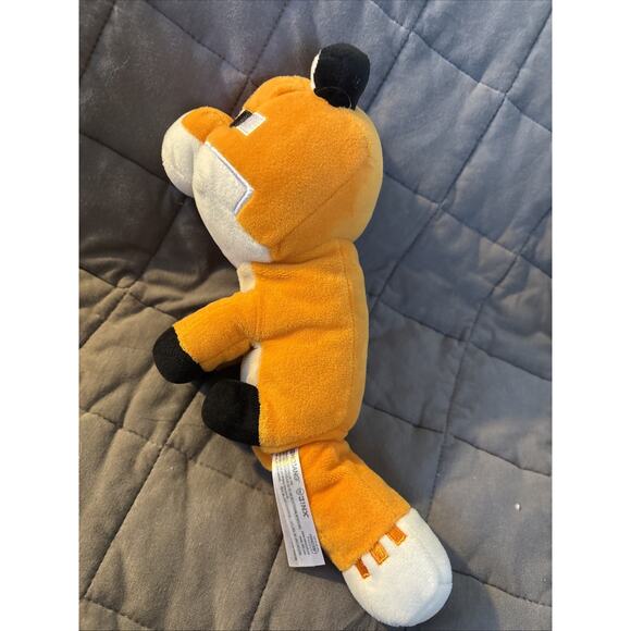 Minecraft Fox Happy Explorer Soft Plush Stuffed Toy Animal Mojang Jinx 11" - Picture 5 of 6